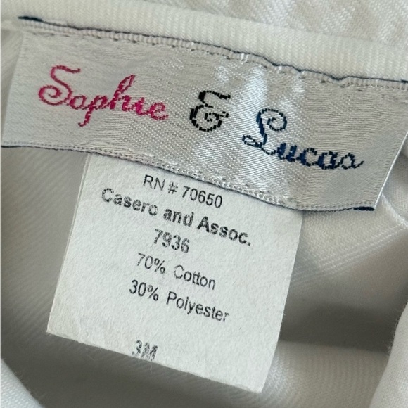 Sophia & Lucas Plaid Long Sleeve Bubble Romper 3M - Picture 2 of 6